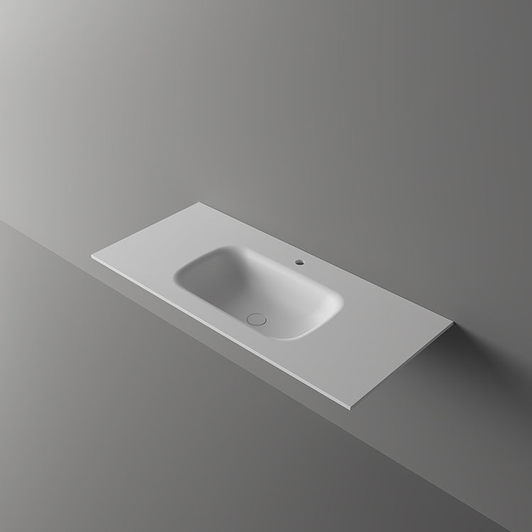 BL-2105 Integrated Basin - angle view