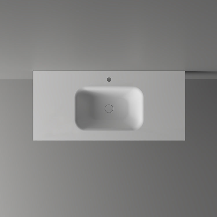 BL-2103 Integrated Basin - top view