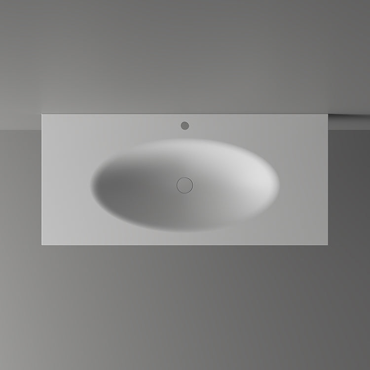 BL-2102 Integrated Basin - top view