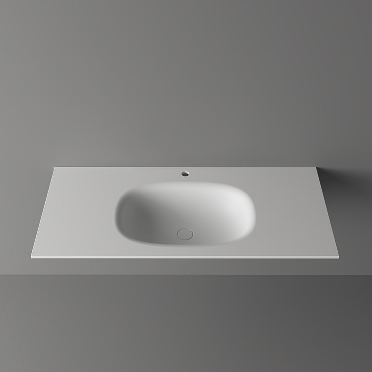 BL-2101 Integrated Basin - front view