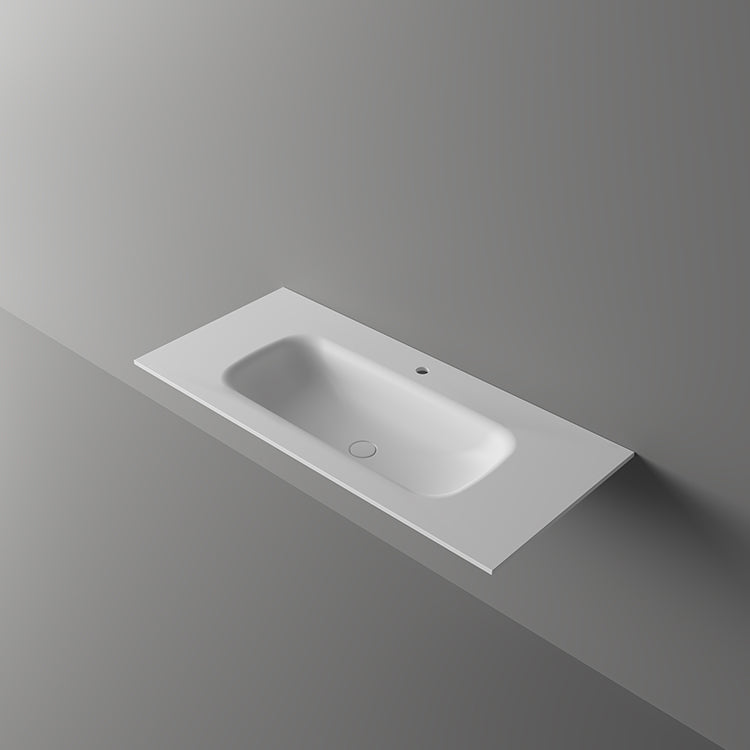 BL-2106 Integrated Basin - angle view