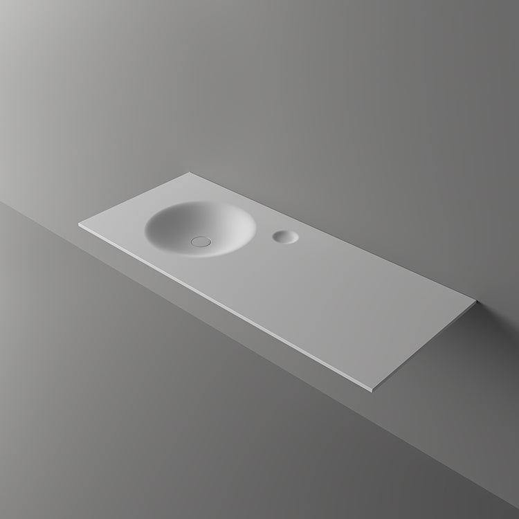 BL-2114 Integrated Basin - angle view