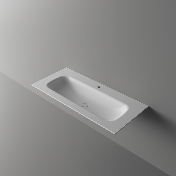 BL-2107 Integrated Basin - angle view
