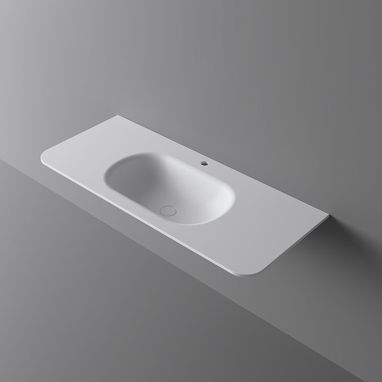 BL-2109 Integrated Basin - angle view