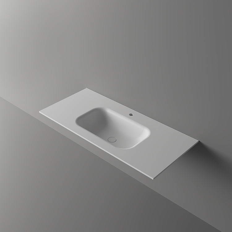 BL-2104 Integrated Basin - angle view