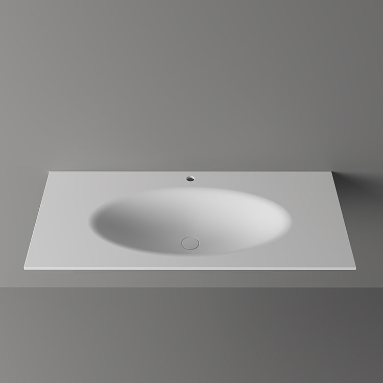 BL-2102 Integrated Basin - front view