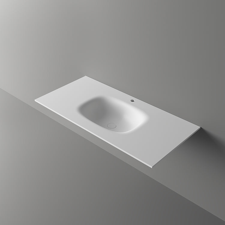BL-2108 Integrated Basin - angle view