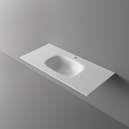 BL-2108 Integrated Basin - angle view