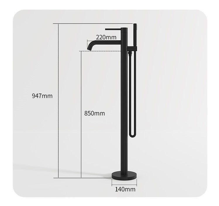 BL-3103 Floor Mounted Bathtub Faucet