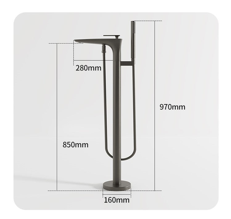 BL-3106 Floor Mounted Bathtub Faucet