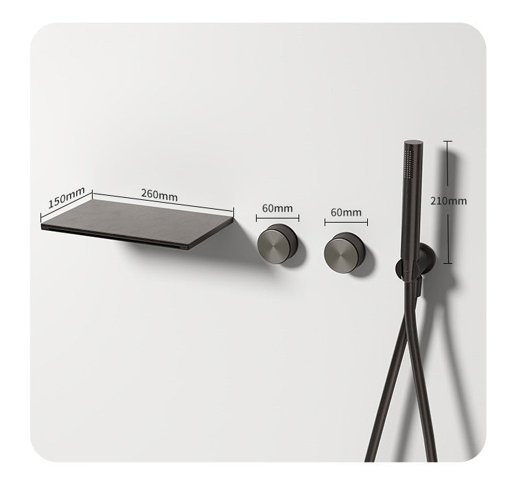 BL-3237 Wall Mounted Bathtub Faucet