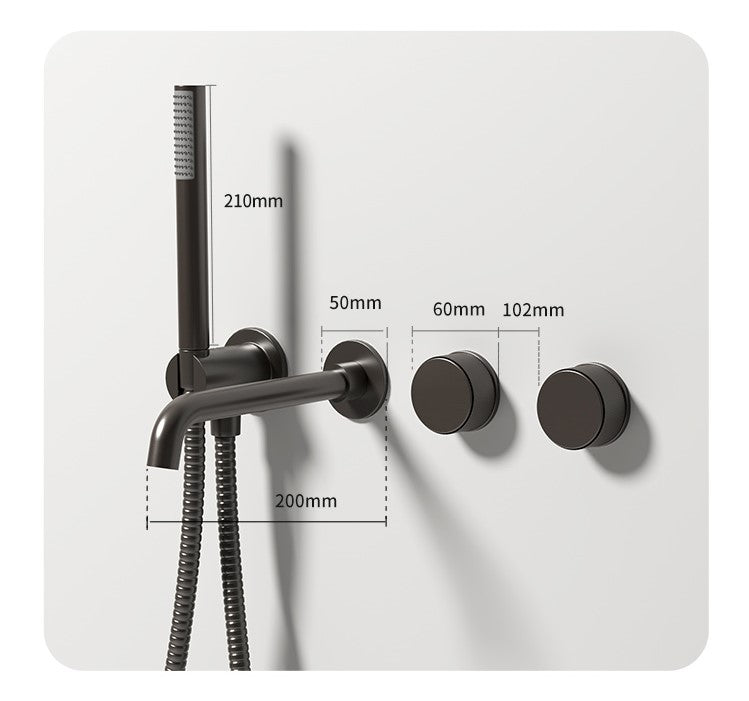 BL-3239 Wall Mounted Bathtub Faucet