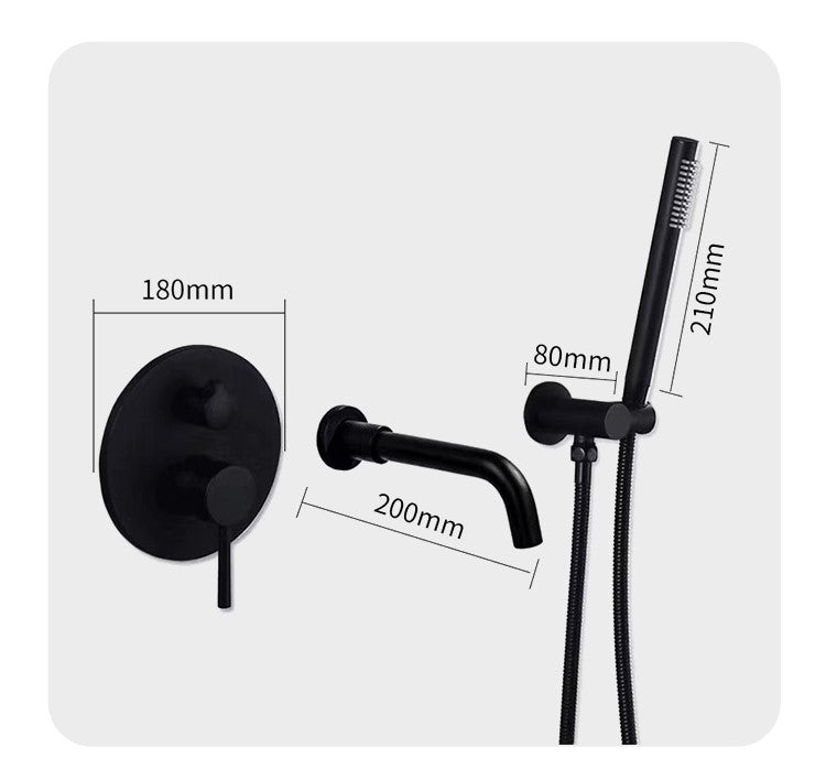 BL-3240 Wall Mounted Bathtub Faucet