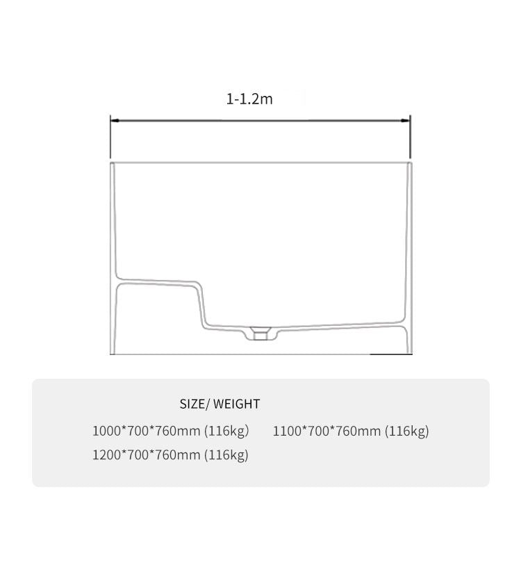 BL-8118 Artificial Stone Bathtub
