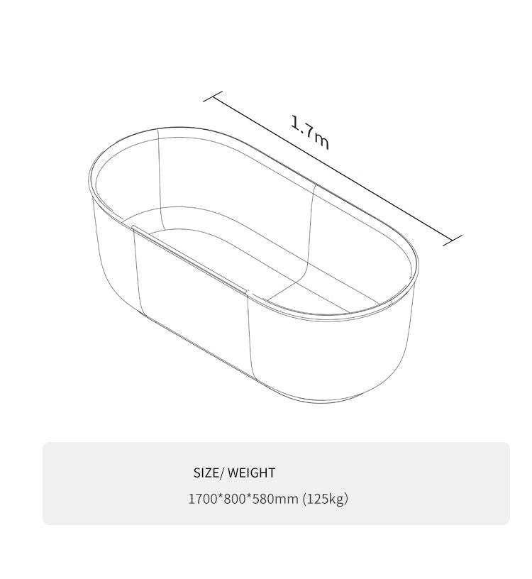 BL-9215 Resin Bathtub