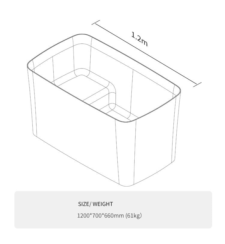 BL-9221 Resin Bathtub